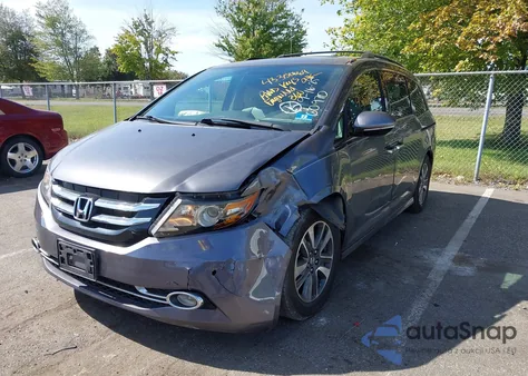 2016 Honda Odyssey Touring/Touring Elite from USA, damaged, VIN 5FNRL5H90GB060970